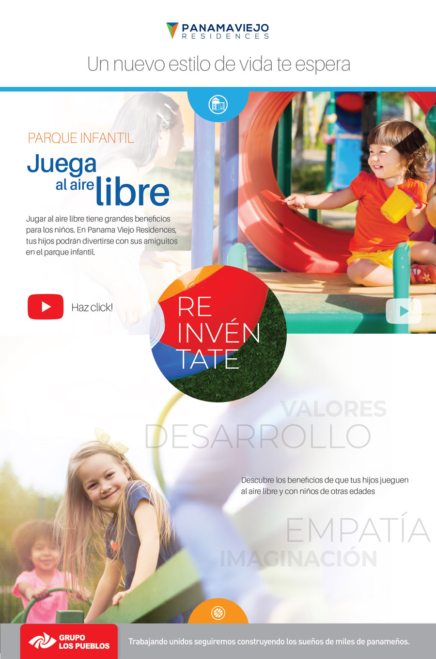 beneficios niños jugar al aire libre panama viejo